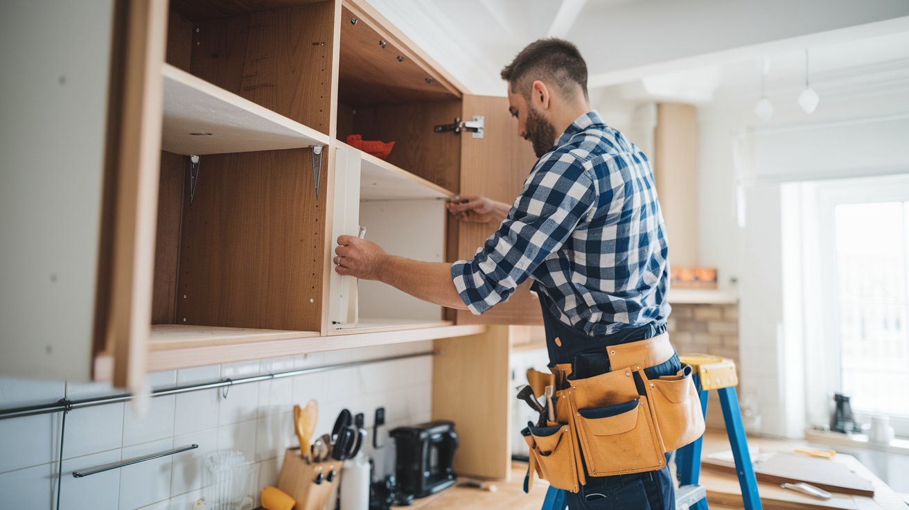 Kitchen Cabinet Shelve Repair